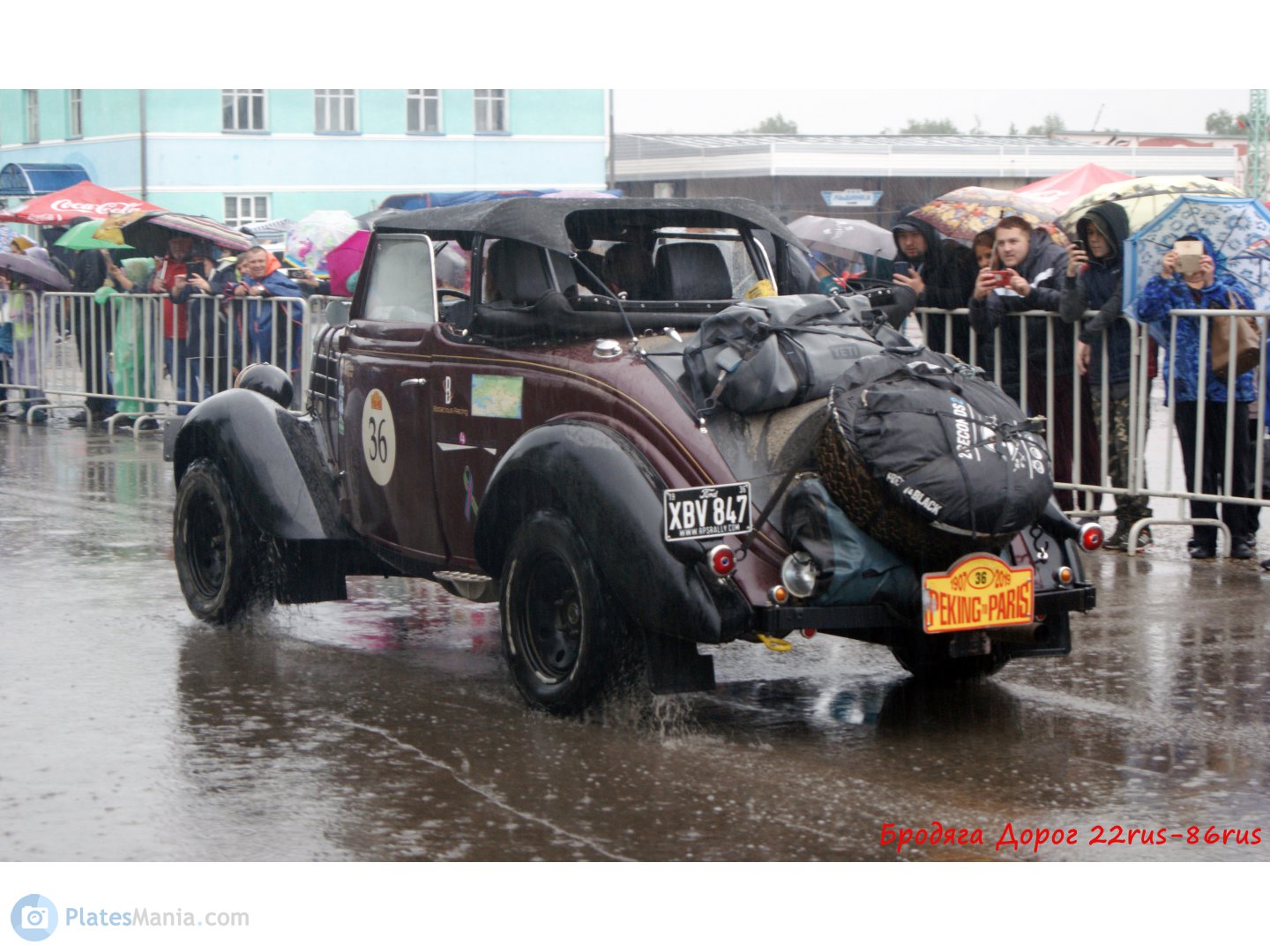 XBV847, Ford Model 68 