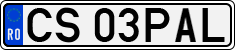 License plate of Romania, Regular plates