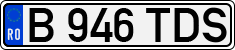 License plate of Romania, Regular plates