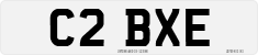 License plate of the United Kingdom, 1983 year system