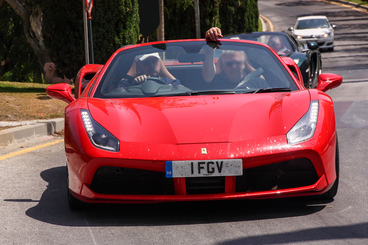 1FGV, Ferrari 488 1st gen Spider (F142M), 2015–2019