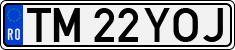 License plate of Romania, Regular plates