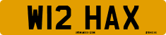 License plate of the United Kingdom, 1983 year system