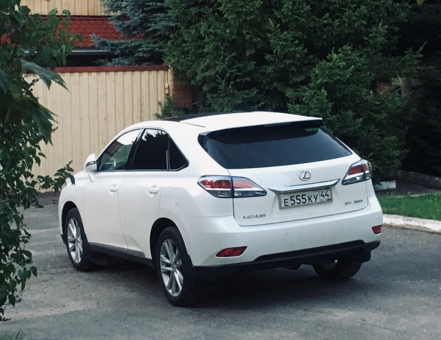 е 555 ку 44, Lexus RX 3rd gen (AL10), facelift, 2012–2015