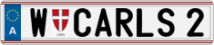 License plate of Austria, Vanity Plates