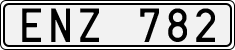 License plate of Sweden, Regular plates