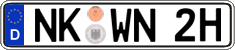 German license plate, Plates for oldtimers (type 