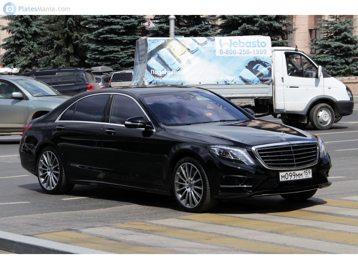 м 099 мм 159, Mercedes-Benz S-Klasse 8th gen Sedan (W222/V222), 2013–2020