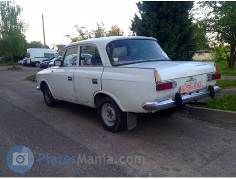 9868 BAA, Izh Москвич-408/412 (Moskvich-408/412)