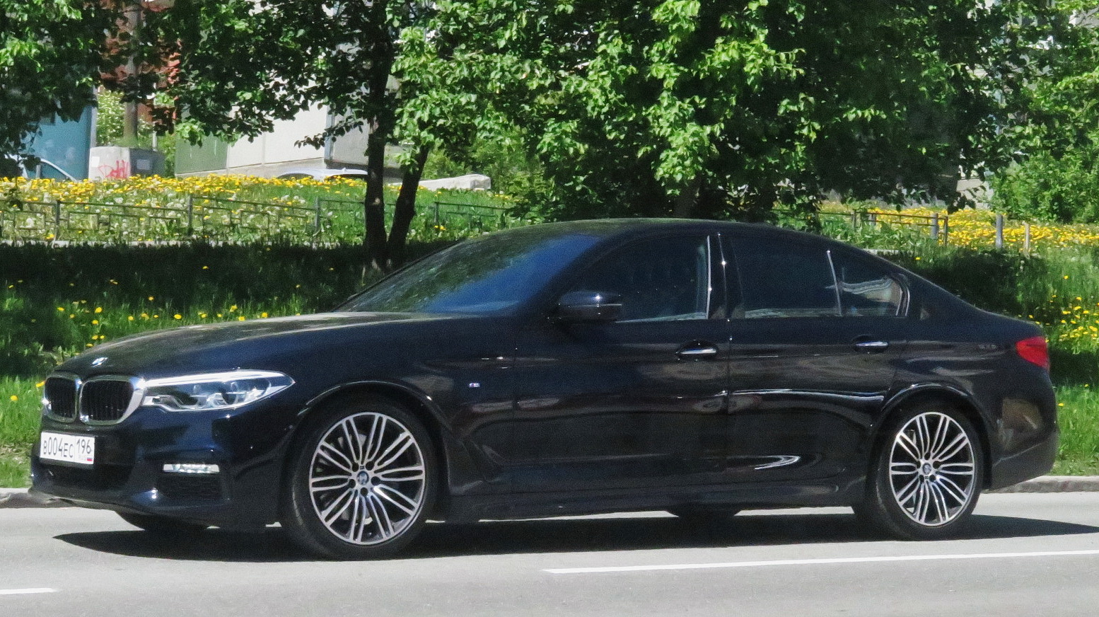 в 004 ес 196, BMW 5 Series 7th gen Sedan (G30/G38), 2017–2020