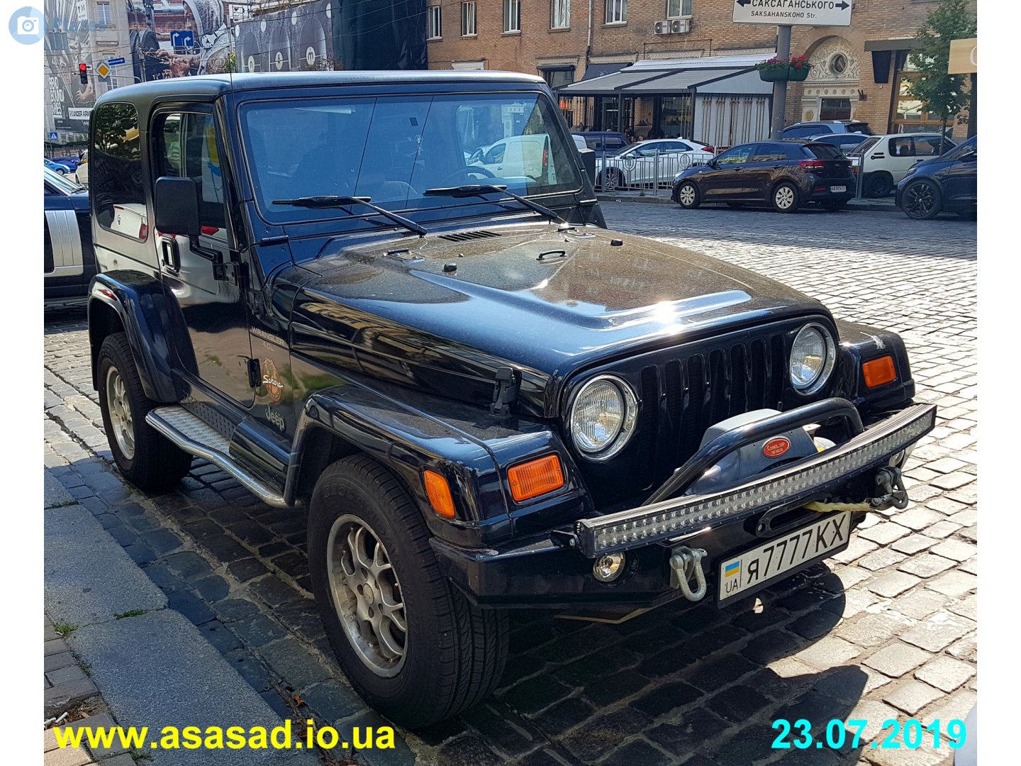 я 7777 КХ, Jeep Wrangler 2nd gen (TJ/LJ), 1996–2006