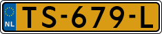License plate of the Netherlands, Cars