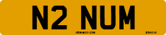 License plate of the United Kingdom, 1983 year system