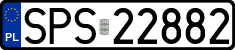 License plates of Poland, Regular car plates