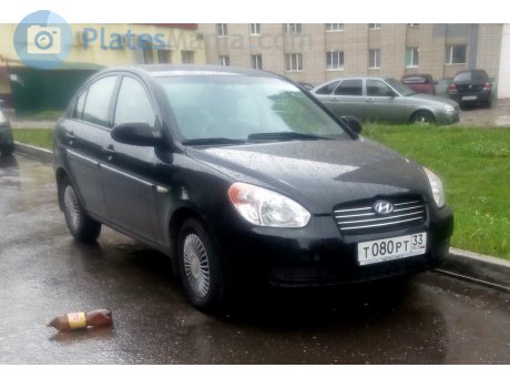 т080рт33, Hyundai Verna