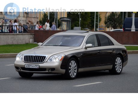 а001уу97, Maybach 57S