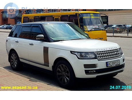 AC 0001 OI, Land Rover Range Rover