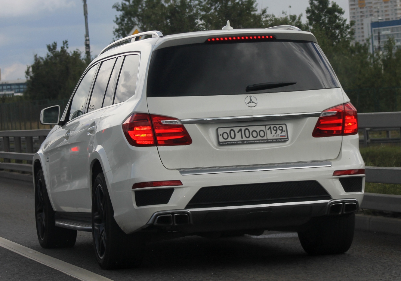 о 010 оо 199, Mercedes-Benz GL-Klasse 2nd gen (X166), 2012–2015