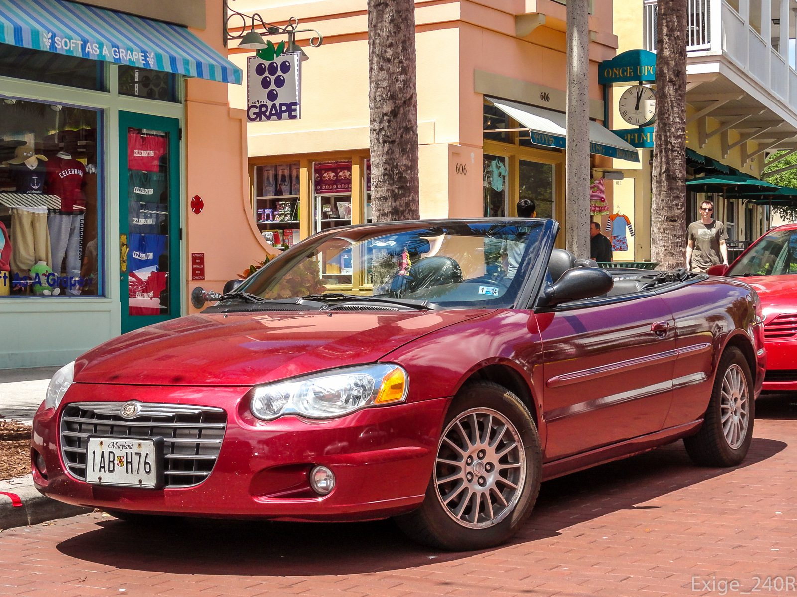 1AB-H76, Chrysler Sebring 2nd gen Convertible (JR), 2001–2006