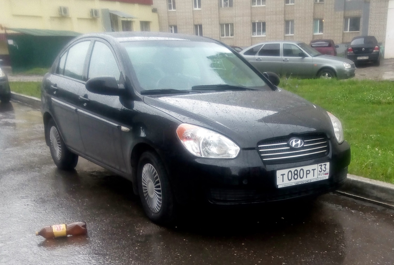 т 080 рт 33, Hyundai Verna 2nd gen Sedan (MC), 2005–2009
