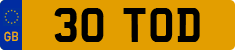 License plate of the United Kingdom, 1932 year system