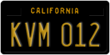 California, Passenger Car (ABC 123)