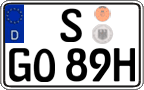 German license plate, Plates for oldtimers (type 