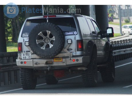 в002ав25, Ford Excursion