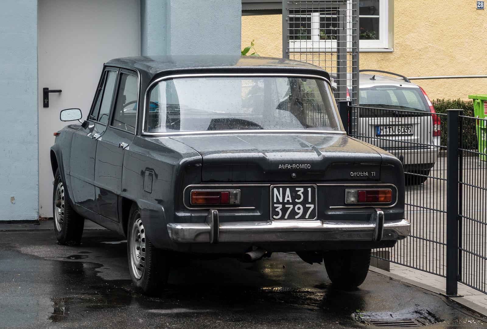 NA 313797, Alfa Romeo Giulia 1st gen (105), 1962–1977