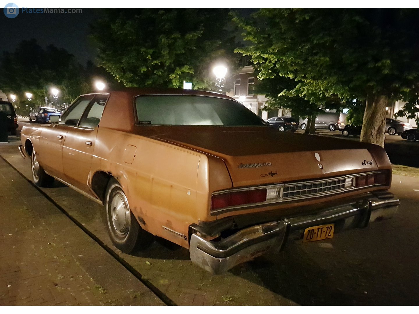 ZD-TT-72, Mercury Monterey 7th gen 1973/1974 4-door Sedan (53B/53F), 3rd facelift, 1972–1974