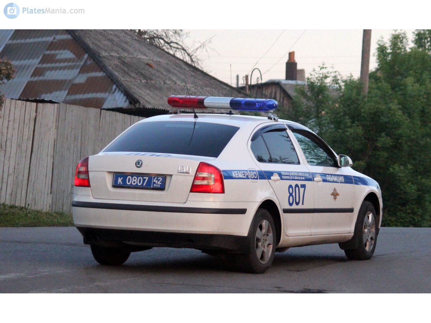 к 0807 42, Skoda Octavia 2nd gen Liftback (A5/1Z3), 2004–2008 (2010–2012 Tour)