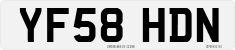 License plate of the United Kingdom, 2001 year system