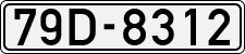 License plate of Vietnam, Cars
