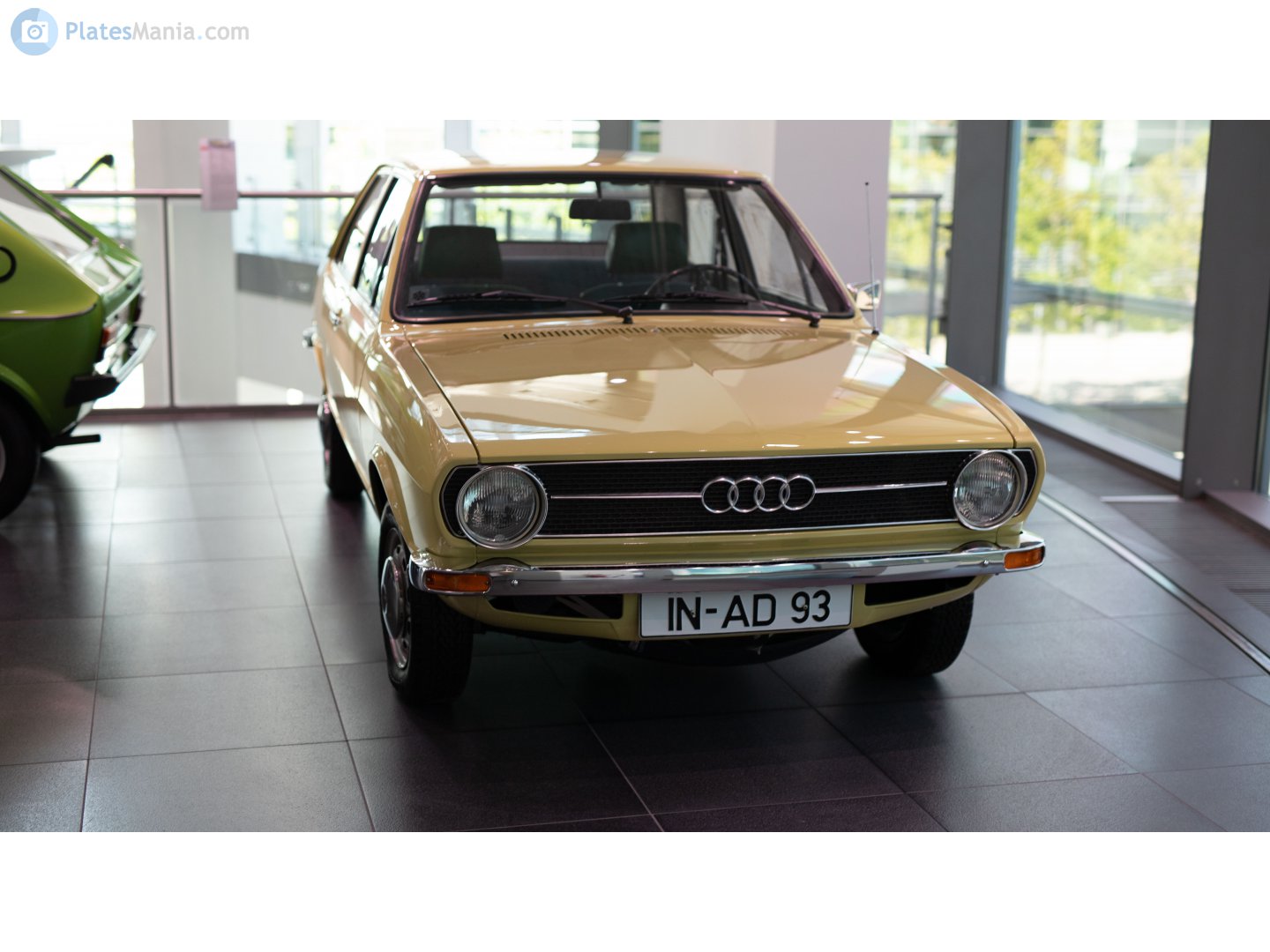IN AD 93, Audi 80 1st gen 2-door Sedan (B1/80/82), 1972–1976