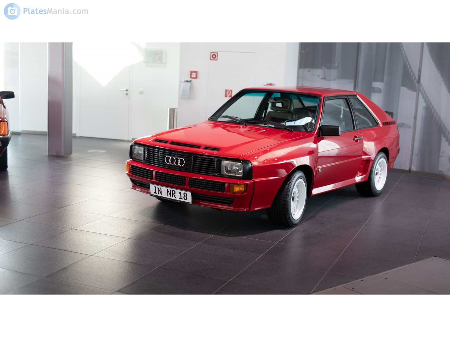 IN NR 18, Audi Sport Quattro 1st gen (B2; 85), 1985–1986