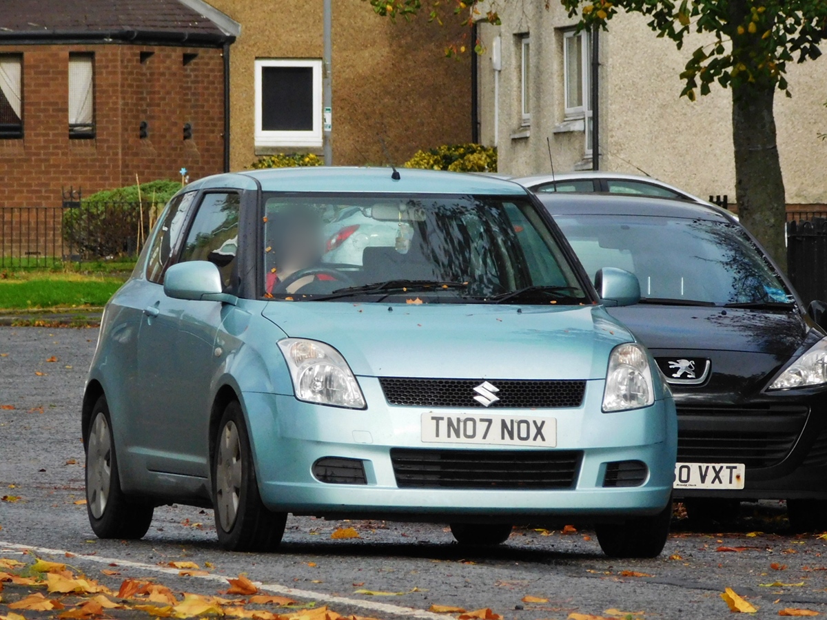 TN07NOX, Suzuki Swift 5th gen 3-door Hatch (RS), 2004–2010