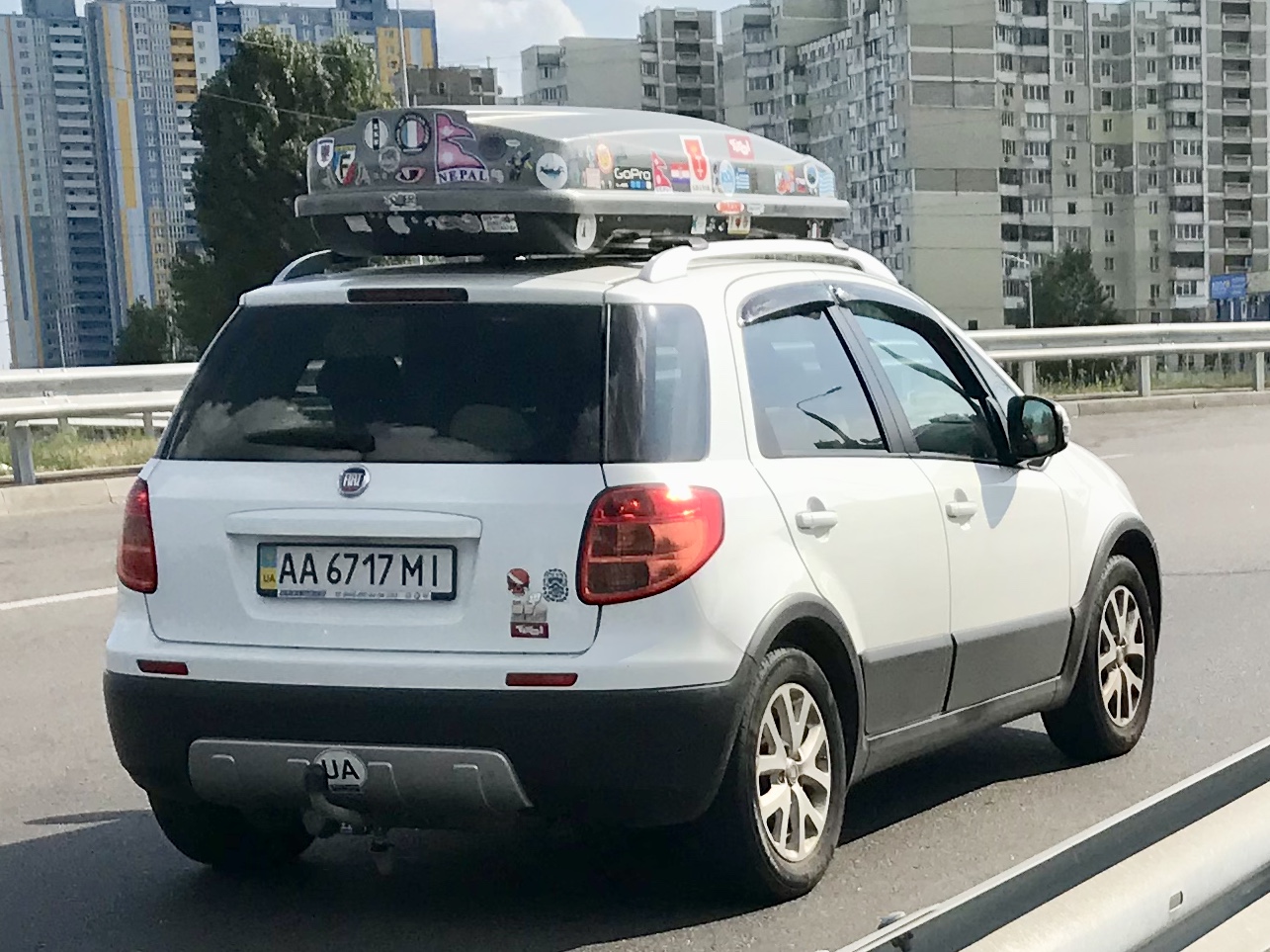 AA 6717 MI, FIAT Sedici 1st gen (189), 2006–2014