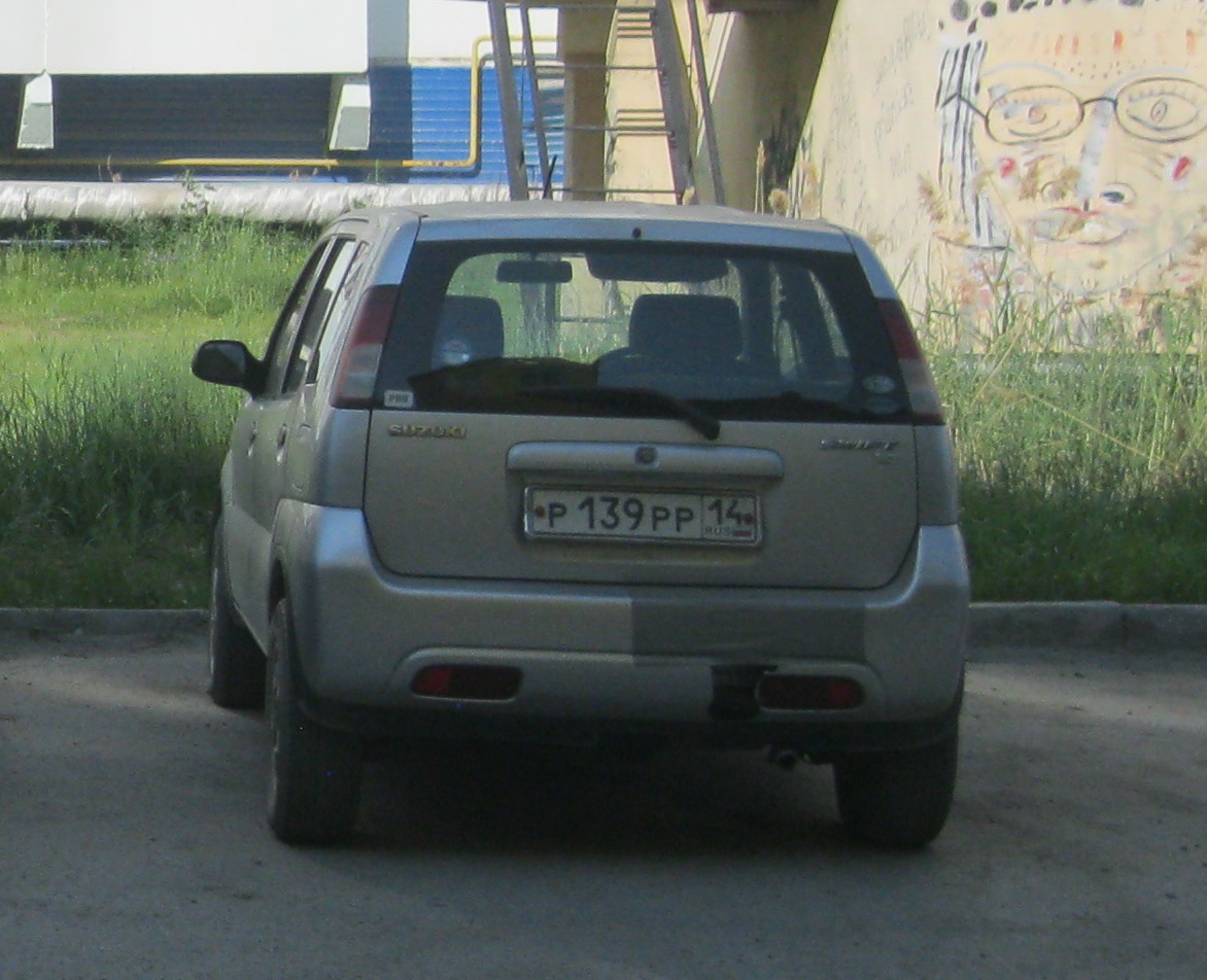 р 139 рр 14, Suzuki Swift 4th gen 5-door Hatch (HT51S/HT81S; JP-market), 2000–2006