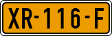 License plate of the Netherlands, Cars