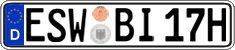 German license plate, Plates for oldtimers (type 