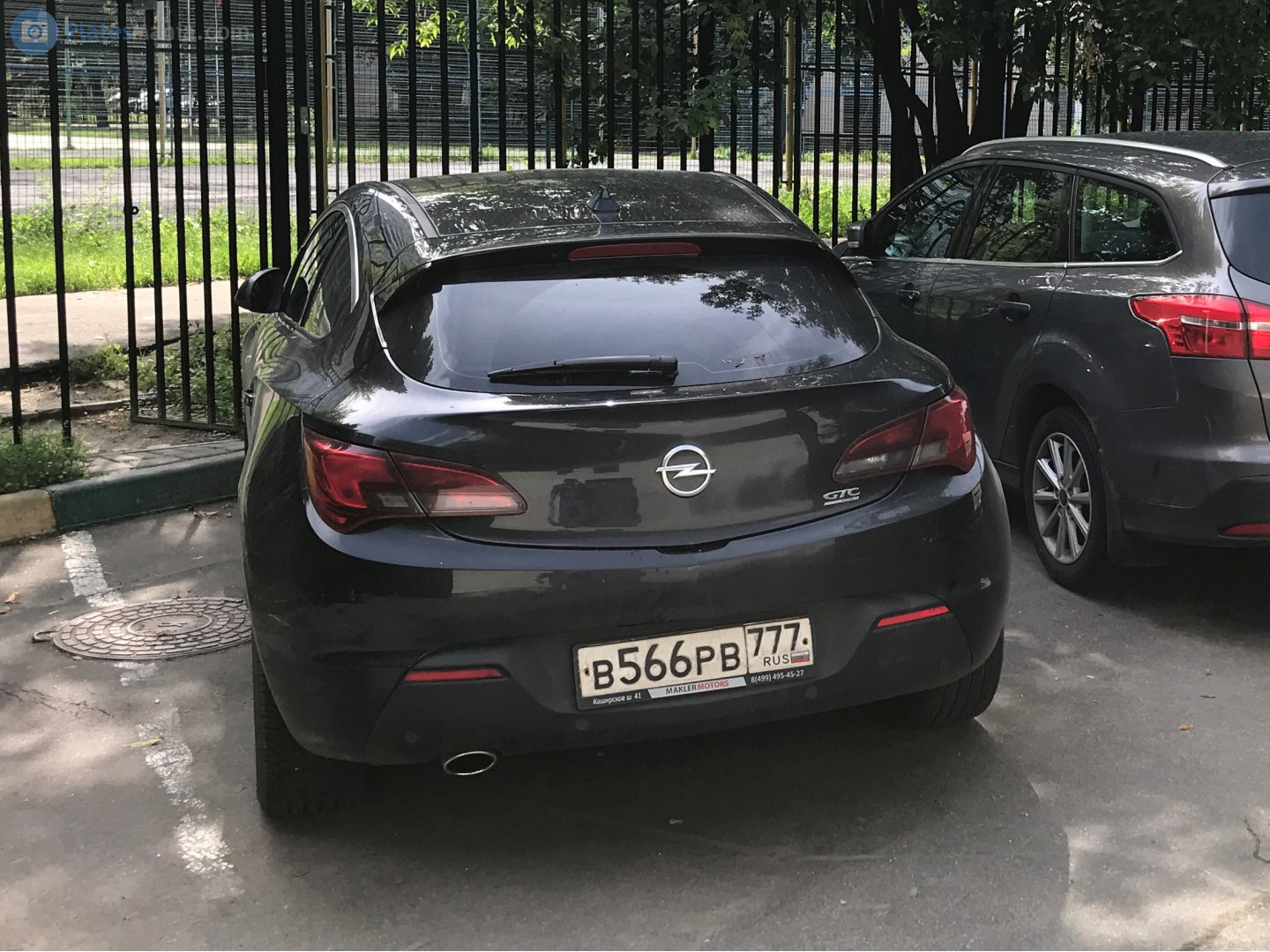 в 566 рв 777, Opel Astra 