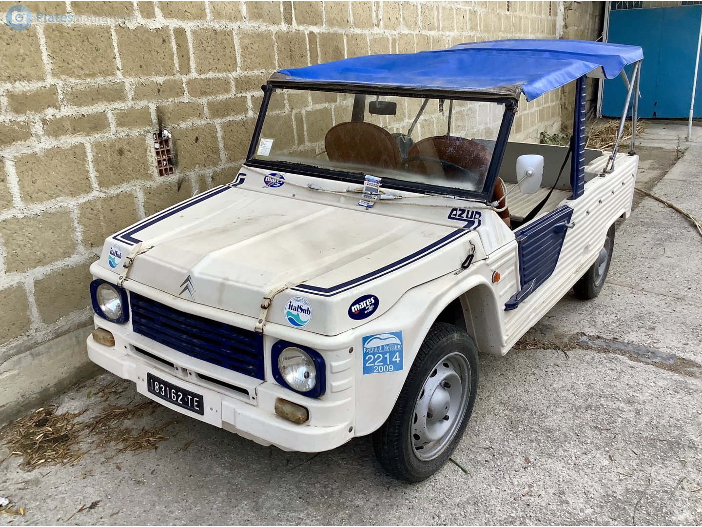 TE 183162, Citroёn Méhari 1st gen, 1968–1987