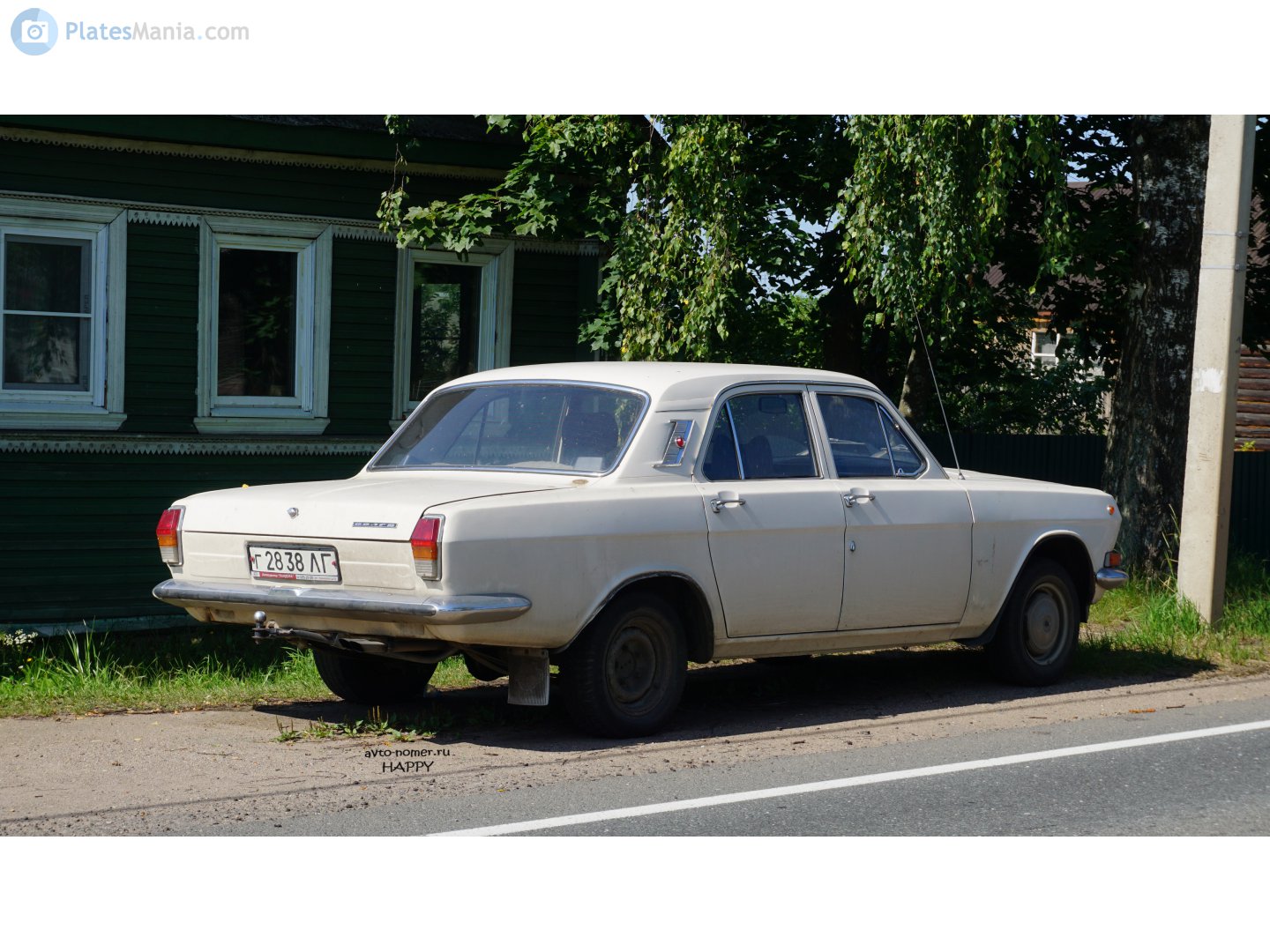 г 2838 ЛГ, GAZ 24 Волга 24(-01/07) Sedan, 1969–1985