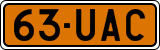 License plate of Finland, Special vehicles