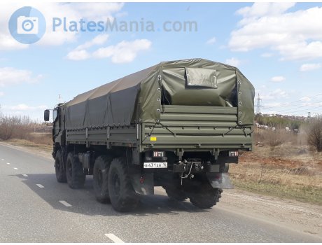 в431ав16, KamAZ 6350