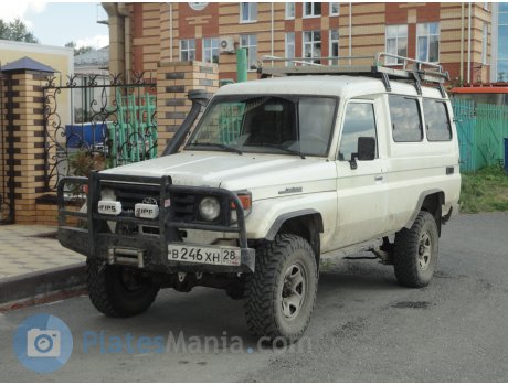 в246хн28, Toyota Land Cruiser