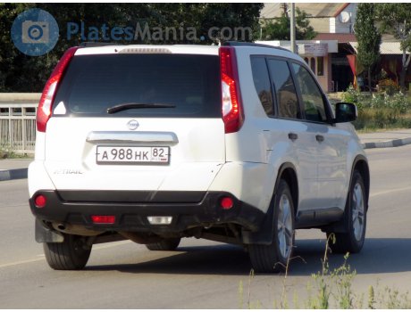 а988нк82, Nissan X-Trail