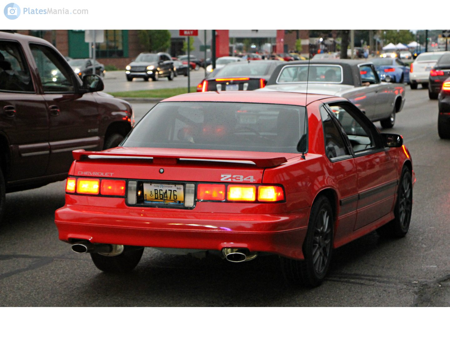 B6476, Chevrolet Lumina 1st gen Coupé (27; W-body), 1990–1994