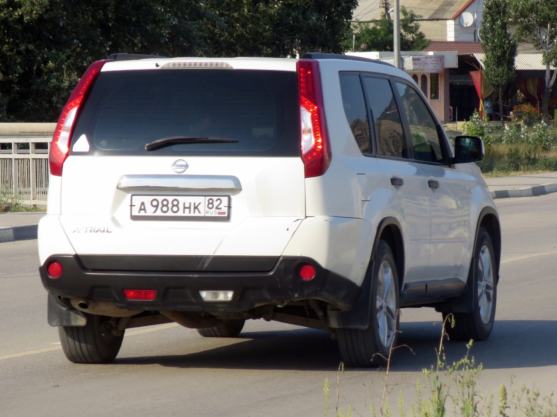а 988 нк 82, Nissan X-Trail 2nd gen (T31), facelift, 2010–2014