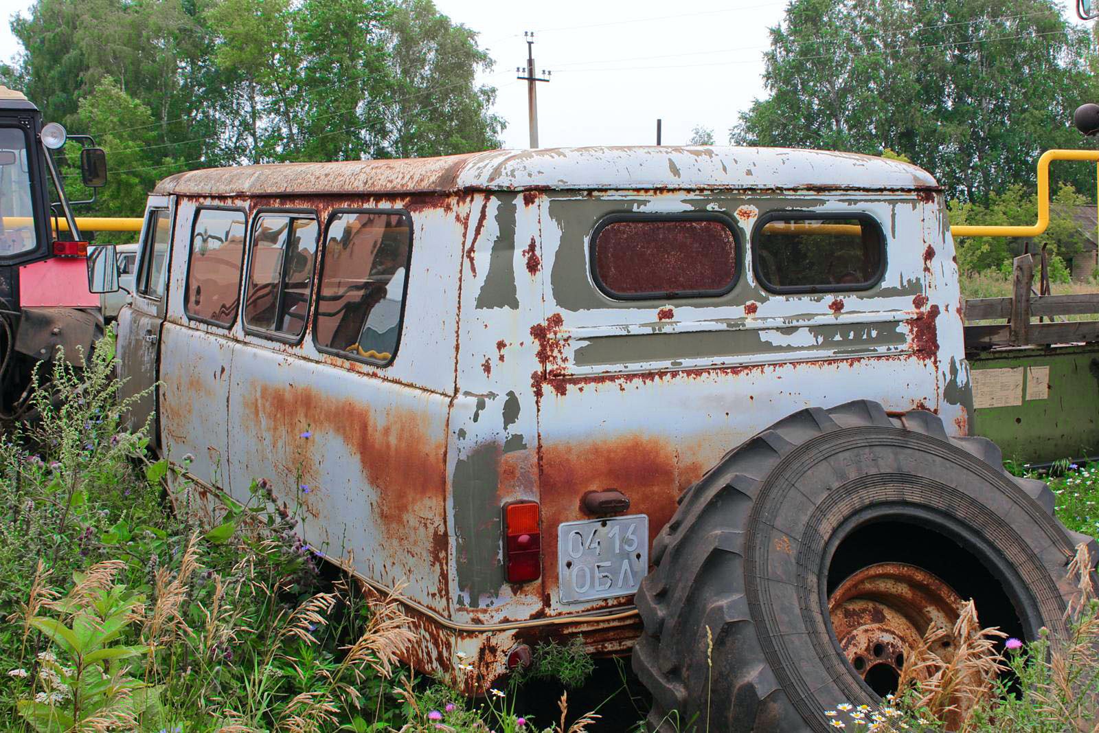 0416 ОБЛ, PskovAvto АПВ-У-01 (2213) 